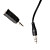  mini-ear hoofdtelefoon mp3 mp4 mp5 (zwart)
