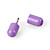  Mini Microphone for iPhone and iPod  (Purple)