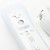  fjernstyret MotionPlus og Nunchuk Controller med cover til Wii (hvid)