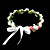  herlig papir bryllup blomsterpike krans / headpiece blomst