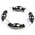  magnetische armband met kleur steen, twee willekeurige kleuren