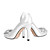  La tomaia in pelle tacco a spillo pompe con strass matrimonio / partito / sera scarpe