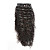 18 "100% indian remy pinzas para el cabello Crul pelo extensons