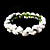  bel fiore di carta da sposa fiore copricapo ragazza