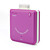  1900mAh High-quality Portable Mobile Charger for iphone4(Purple)