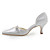  Satin Upper Mid Heel Closed-toes Evening Party Shoes/ Special Occasion Shoes.More Colors Available