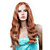  encajes estilo de moda beonce está lleno con el estiramiento en la onda de la corona natural 16 "indio pelo remy - 26 colores a elegir