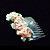 Lovely Foam Flower Wedding Flower Girl Combs/ Headpiece