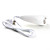  fjernstyret MotionPlus og Nunchuk Controller med cover til Wii (hvid)