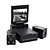  HD 2560x1920 2.0 Inch Car DVR with 2 Cameras Night Vision Motion Detection 180°Swiveling Lens