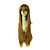  Capless Long Top Grade Quality Synthetic Shallow Mix Brown Costume Party Wig