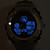  Orologio unisex automatico, analogico, multi-funzione, cinturino in silicone - Nero