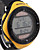  Waterproof Solar Powered Automatic Watch with Alarm & EL Light & Chronograph - Yellow