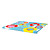  Lacquer Finish Protective Hardshell Case for iPad 2 - Pale Blue Color with Flowers