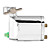  2 roterende tattoo guns kit met mini power