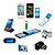  Universal Dual Solar Panel Charger for iPhone, iPod, Mobile Phones and USB Devices