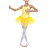  dancewear performance / prática spandex camisole tutu vestido de ballet para crianças vestido de cores mais