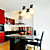  60W Modern Pendant Light with 3 Lights