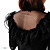  ts blusa de gasa y encaje superior