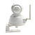  wifi en bedraad twee-weg audio p / t ip camera + hoek control + bewegingsdetectie