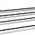  gepolijst chroom massief messing 25-inch badkamer plank met handdoekhouder
