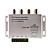  fixes BNC 4 canaux vidéo UTP passif transceiver