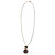  35mm*35mm Colourful Acrylic Alloy Necklace