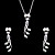  Freshwater Pearl With Alloy Plating Bridal Necklace & Earrings