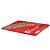  estojo protetor colorido para ipad 2 (poker vermelho)