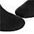  gamuza stiletto botas hasta la rodilla de tacón alto con volantes fiesta / noche zapatos