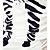  ts cebra impreso t-shirt