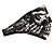  Handgun Style Face Mask (Black & White)