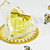  Clear Heart Shaped Favor Holder With Bow (Set of 12)
