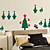  Christmas Decoration Wall Stickers