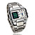  osiris - Analog-Digital-Dual-Display-schwarzem Zifferblatt Armbanduhr