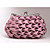  preciosa concha de satén con bolsos Austria Rhinestone tarde / garras más colores disponibles