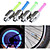  Bicycle Wind-Fire Rings With Glo-Sticks Type