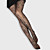  Plus Size Stretch Yarn Fishnet Tights Semi-opaque Hosiery