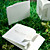  Elegant Tri-fold Wedding Invitation With Laser-cut Butterfly (Set of 50)