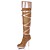  Wildleder Pfennigabsatz über das Knie Stiefel mit Spitzen-up-Party / Abendschuhe mehr Farben erhältlich