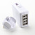  4-Port EU Plug USB Travel Charger (100-240V)