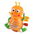 Mini Bee Shaped Clockwork Toy (Color Assorted)