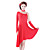  ballroom dancewear polyester latin dans jurk voor dames