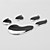  3D Car Stickers (Bear Claws)