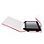  sintético de alta calidad de cuero cubierta de la caja de 7 pulgadas para Tablet PC - rojo