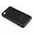  Жесткий защитный чехол с кристаллами для iPhone 4 (черный)