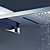  Chrome Wall Mount Contemporary Shower Faucets (1039)