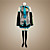  Cosplay by vocaloid hatsune miku inspiriert