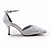  Top-Qualität Satin oberen hohen Pumps mit stechenden Spitzen Hochzeit Brautschuhe (35a901)