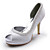  Top-Qualität Satin oberen High Heels Peep-Toes mit Pailletten Hochzeit Braut shoes.more Farben erhältlich (0984-r-005)